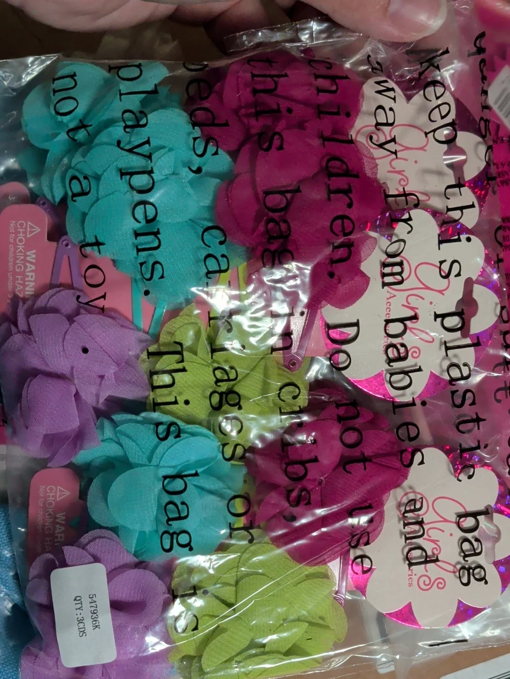 New Girls Bundle 2 Bags 1 Jewelry Set 3 Hair Clips
